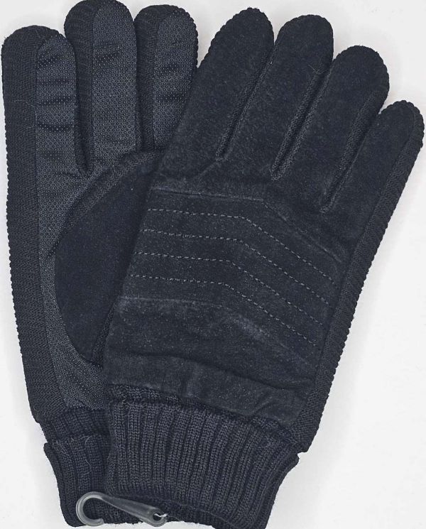 223 чоловічі рукавички замшеві на флісі