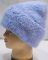 YM 24036 молодіжна ангорова шапка "тедді" з подвійної в'язки
