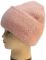 LY 222880 молодіжна шапка ангорова "тедді" на флісі  прикрашена опушкою